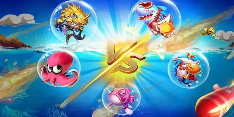 Giao diện trực quan giúp người chơi theo dõi tỷ lệ cá và điểm thưởng